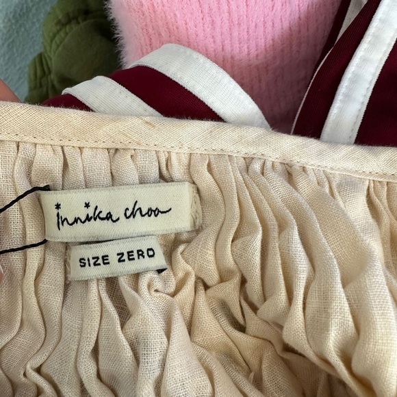 Innika Choo Hope Filthorts Blouse Top In Peach Size 0 US XS - Picture 10 of 11